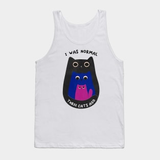 Three cats Tank Top